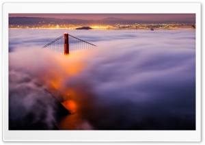 Above the Sea of Fog Ultra HD Wallpaper for 4K UHD Widescreen desktop, tablet & smartphone