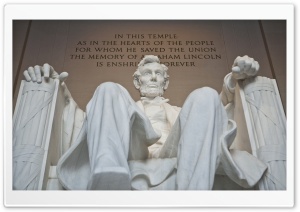 Abraham Lincoln Memorial Washington D.C. Ultra HD Wallpaper for 4K UHD Widescreen desktop, tablet & smartphone