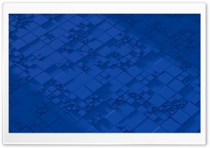 Abstract 3D Blue Grid 4K UHD Wallpaper for Widescreen and UltraWide Desktop, UltraHD TV, Smartphone, Tablet