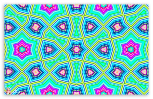 Abstract Art Cyan UltraHD Wallpaper for Widescreen 16:10 ;