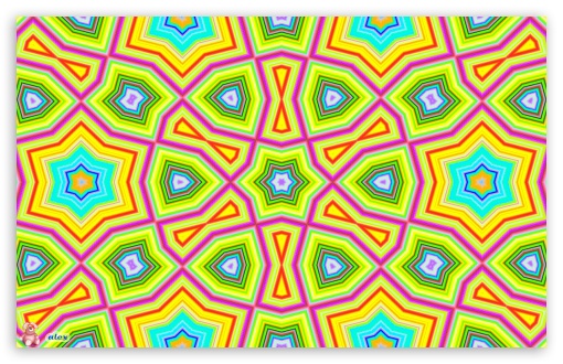 Abstract Art Yellow UltraHD Wallpaper for Widescreen 16:10 ;