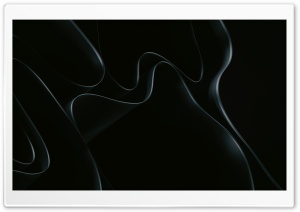 Abstract Black Wavy Background 4K UHD Wallpaper for Widescreen and UltraWide Desktop, UltraHD TV, Smartphone, Tablet