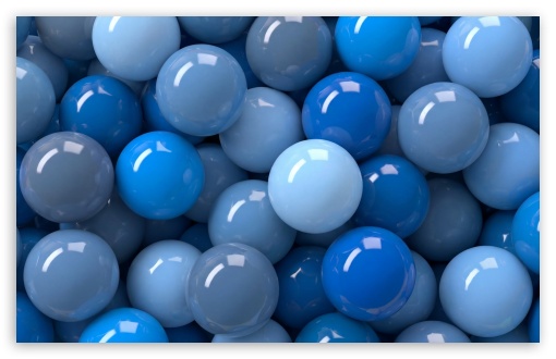 Abstract Blue Glossy Spheres UltraHD Wallpaper for UHD 16:9 ; HD 16:9 ; UltraWide 21:9 24:10 32:9 32:10 ; Widescreen 16:10 ; Tablet 1:1 ; Mobile 9:16 9:19.5 9:20 9:21 9:22 ; Dual 16:10 16:9 ;