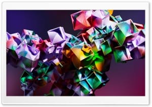 Abstract Colorful Geometry 4K UHD Wallpaper for Widescreen and UltraWide Desktop, UltraHD TV, Smartphone, Tablet