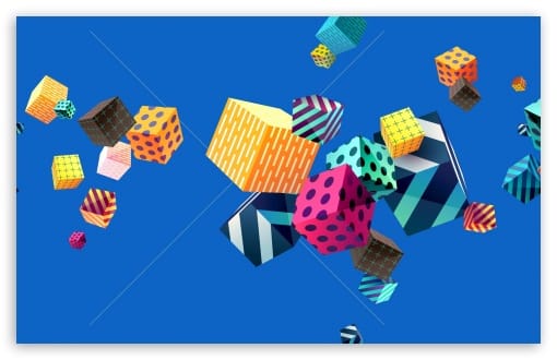 Abstract Cubes Digital Art UltraHD Wallpaper for UHD 16:9 ; HD 16:9 ; UltraWide 21:9 24:10 32:9 32:10 ; Widescreen 16:10 ; Tablet 1:1 ; Dual 16:10 16:9 ;