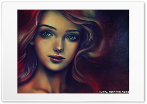 Abstract Dream Girl Ultra HD Wallpaper for 4K UHD Widescreen desktop, tablet & smartphone