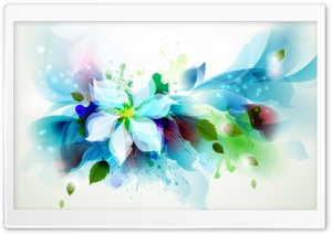 Abstract Flower Ultra HD Wallpaper for 4K UHD Widescreen desktop, tablet & smartphone