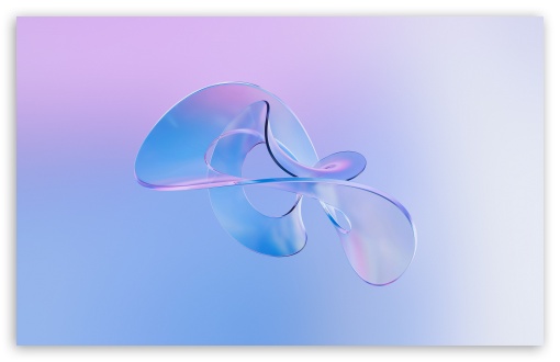 Abstract, Iridescent Glass Sculpture UltraHD Wallpaper for UHD 16:9 ; HD 16:9 ; UltraWide 21:9 24:10 ; Widescreen 16:10 ; Tablet 1:1 ;