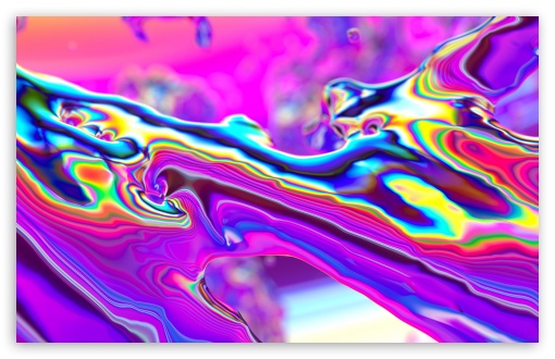 Metallic liquid abstract 4K ultra HD wallpaper