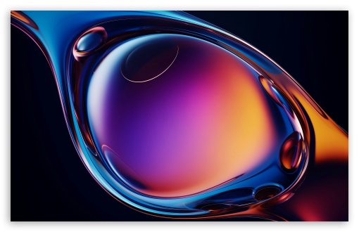 Abstract Liquid Glass Blob Effect Background UltraHD Wallpaper for UHD 16:9 ; HD 16:9 ; UltraWide 21:9 24:10 ; Widescreen 16:10 ; Fullscreen 4:3 ; Tablet 1:1 ;