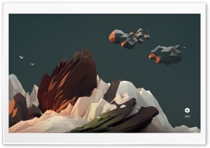 Abstract Mountains Ultra HD Wallpaper for 4K UHD Widescreen desktop, tablet & smartphone