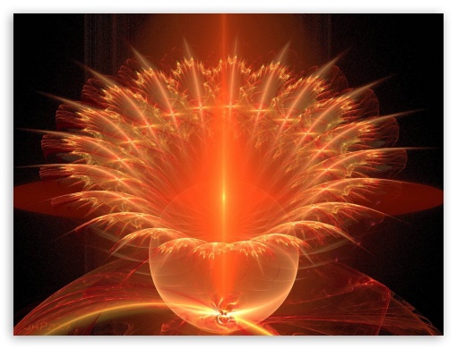 Abstract, Orange UltraHD Wallpaper for Fullscreen 4:3 ;