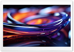 Abstract Purple Glossy Art Ultra HD Wallpaper for 4K UHD Widescreen desktop, tablet & smartphone
