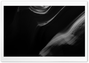 Abstract Sandstone Formation Black and White 4K UHD Wallpaper for Widescreen and UltraWide Desktop, UltraHD TV, Smartphone, Tablet