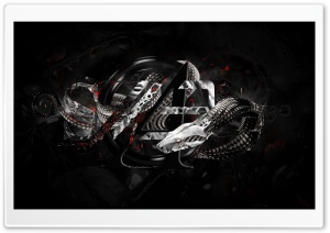 Abstract Snake Ultra HD Wallpaper for 4K UHD Widescreen desktop, tablet & smartphone