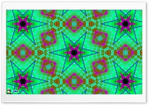 Abstract Stars Background - Green 4K UHD Wallpaper for Widescreen and UltraWide Desktop, UltraHD TV, Smartphone, Tablet