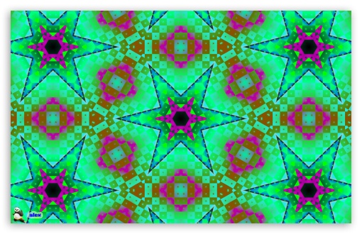 Abstract Stars Background - Green UltraHD Wallpaper for Widescreen 16:10 5:3 ;