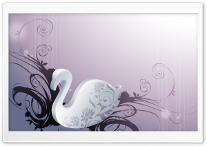 Abstract Swan Ultra HD Wallpaper for 4K UHD Widescreen desktop, tablet & smartphone