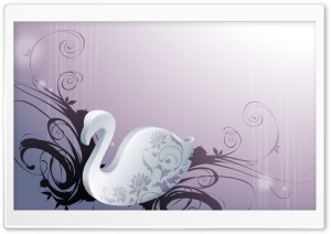 Abstract Swan Ultra HD Wallpaper for 4K UHD Widescreen Desktop, Lockscreen, Screensaver, TV, Tablet, Smartphone