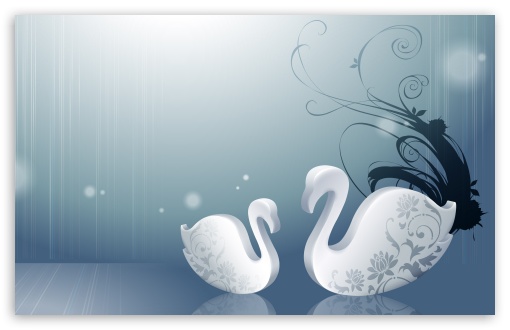 Abstract Swans 2 UltraHD Wallpaper for 8K UHD TV 16:9 Ultra High Definition 2160p 1440p 1080p 900p 720p ; Widescreen 16:10 5:3 WHXGA WQXGA WUXGA WXGA WGA ; Fullscreen 4:3 5:4 3:2 UXGA XGA SVGA QSXGA SXGA DVGA HVGA HQVGA ( Apple PowerBook G4 iPhone 4 3G 3GS iPod Touch ) ;