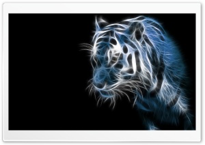 Abstract Tiger Ultra HD Wallpaper for 4K UHD Widescreen desktop, tablet & smartphone