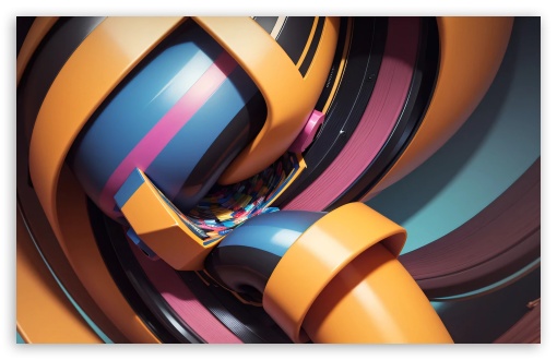 Abstract Vortex UltraHD Wallpaper for Widescreen 16:10 ;