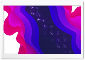 Abstract Wavy Vibrant Ultra HD Wallpaper for 4K UHD Widescreen desktop, tablet & smartphone