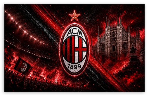 AC Milan UltraHD Wallpaper for Widescreen 16:10 ;