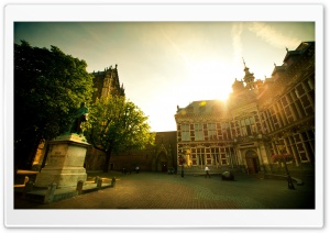 Academiegebouw, Utrecht, The Netherlands Ultra HD Wallpaper for 4K UHD Widescreen desktop, tablet & smartphone