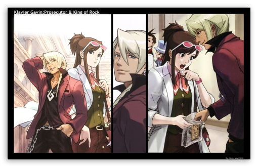 Ace Attorney 19 UltraHD Wallpaper for Widescreen 16:10 ;