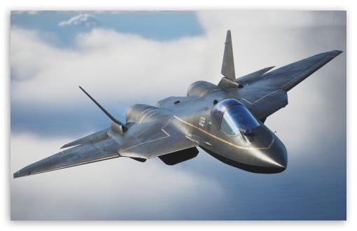 Ace Combat 8 Wings of Theve Sukhoi Su-57 Stealth Fighter Jet UltraHD Wallpaper for UHD 16:9 ; HD 16:9 ; UltraWide 21:9 24:10 32:10 ; Widescreen 16:10 ; Dual 16:10 ;