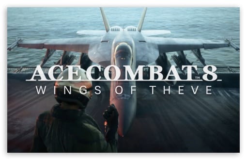 Ace Combat 8 Wings of Theve Video Game - Rex, FA-18E UltraHD Wallpaper for UHD 16:9 ; HD 16:9 ; UltraWide 21:9 24:10 ; Widescreen 16:10 ;