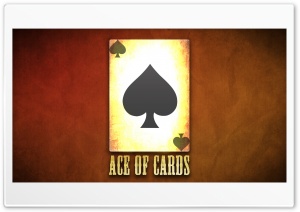 Ace of the Card Ultra HD Wallpaper for 4K UHD Widescreen desktop, tablet & smartphone