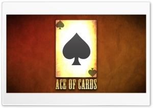 Ace of the Card 4K UHD Wallpaper for Widescreen and UltraWide Desktop, UltraHD TV, Smartphone, Tablet