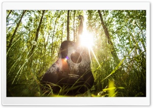Acoustic Guitar Ultra HD Wallpaper for 4K UHD Widescreen desktop, tablet & smartphone
