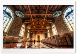 Across The Floors Of Union Station Ultra HD Wallpaper for 4K UHD Widescreen desktop, tablet & smartphone