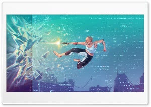 Action Girl In Barefoot And Ruthless 4K UHD Wallpaper for Widescreen and UltraWide Desktop, UltraHD TV, Smartphone, Tablet