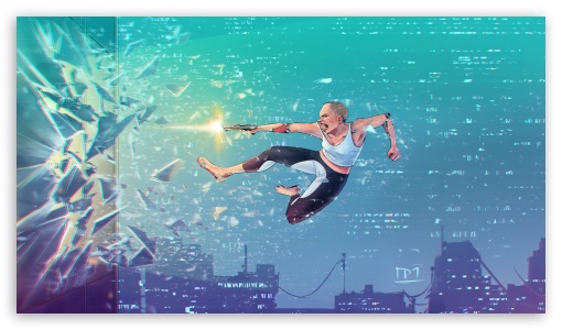 Action Girl In Barefoot And Ruthless UltraHD Wallpaper for UHD 16:9 ; HD 16:9 ;