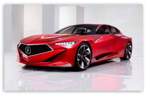 Acura Precision Red Concept Car UltraHD Wallpaper for UHD 16:9 ; HD 16:9 ; UltraWide 21:9 24:10 32:9 32:10 ; Widescreen 16:10 ; Dual 16:10 16:9 ;