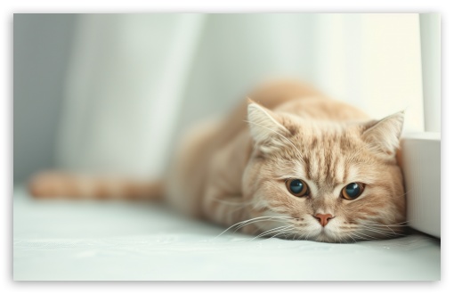 Adorable Cute Blonde Cat UltraHD Wallpaper for UHD 16:9 ; HD 16:9 ; UltraWide 21:9 24:10 ; Widescreen 16:10 5:3 ; Fullscreen 4:3 5:4 3:2 ; Tablet 1:1 ; Mobile 2:3 3:5 3:4 ; Dual 5:3 4:3 5:4 3:2 ;
