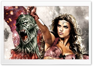 Adriana Lima Superhero Ultra HD Wallpaper for 4K UHD Widescreen desktop, tablet & smartphone
