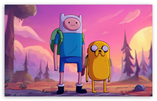 Adventure Time with Finn and Jake UltraHD Wallpaper for UHD 16:9 ; HD 16:9 ; UltraWide 21:9 24:10 32:9 32:10 ; Widescreen 16:10 5:3 ; Fullscreen 4:3 5:4 3:2 ; Tablet 1:1 ; Mobile 10:16 2:3 3:5 3:4 ; Dual 16:10 5:3 16:9 4:3 5:4 3:2 ;