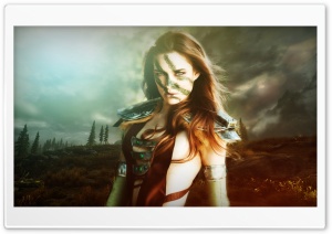 Aela The Huntress - Skyrim Ultra HD Wallpaper for 4K UHD Widescreen desktop, tablet & smartphone