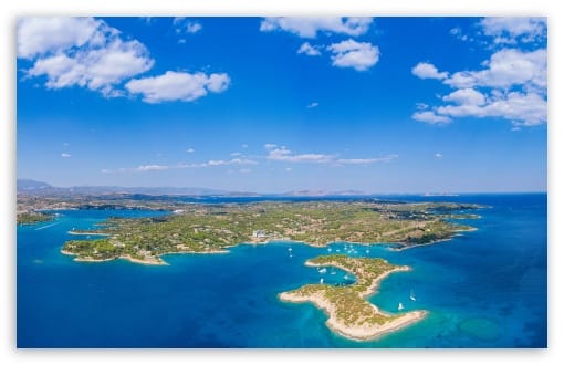 Aerial Panoramic View of Peloponnese Peninsula Greece UltraHD Wallpaper for UHD 16:9 ; HD 16:9 ; UltraWide 21:9 24:10 32:9 32:10 ; Widescreen 16:10 ; Tablet 1:1 ; Mobile 9:16 9:19.5 9:20 9:21 9:22 ; Dual 16:10 16:9 3:2 ; Triple 16:10 16:9 ;