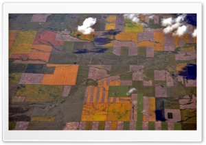 Aerial View - Near Coutts, Alberta Ultra HD Wallpaper for 4K UHD Widescreen desktop, tablet & smartphone
