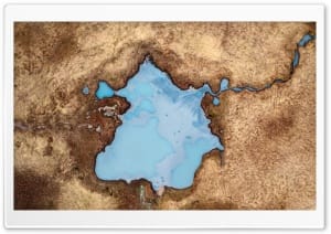 Aerial View of Geothermal Landscapes in Grindavikurbaer, Iceland 4K UHD Wallpaper for Widescreen and UltraWide Desktop, UltraHD TV, Smartphone, Tablet