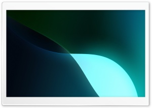 Aesthetic Apple iOS 18 Background Abstract Teal 4K UHD Wallpaper for Widescreen and UltraWide Desktop, UltraHD TV, Smartphone, Tablet