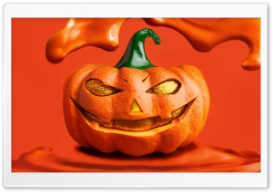 Aesthetic Halloween Background Decoration 2023 Ultra HD Wallpaper for 4K UHD Widescreen desktop, tablet & smartphone