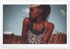 African Woman Ultra HD Wallpaper for 4K UHD Widescreen desktop, tablet & smartphone