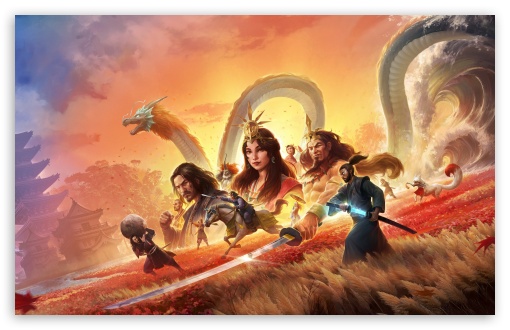 Age of Mythology Retold   Heavenly Spear 2025 VideoGame UltraHD Wallpaper for UHD 16:9 ; HD 16:9 ; UltraWide 21:9 24:10 32:9 32:10 ; Widescreen 16:10 5:3 ; Fullscreen 4:3 5:4 3:2 ; Tablet 1:1 ; Dual 16:10 5:3 16:9 4:3 5:4 3:2 ;